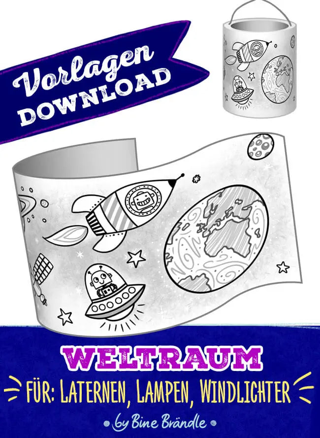 Laterne Weltraum