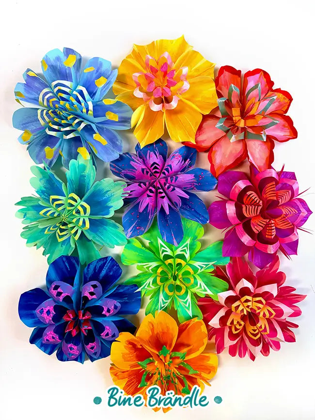Faltblumen