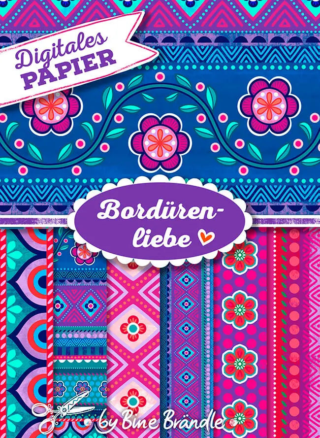 Border Love Violet DP