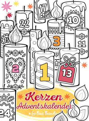 Adventskalender Kerzen