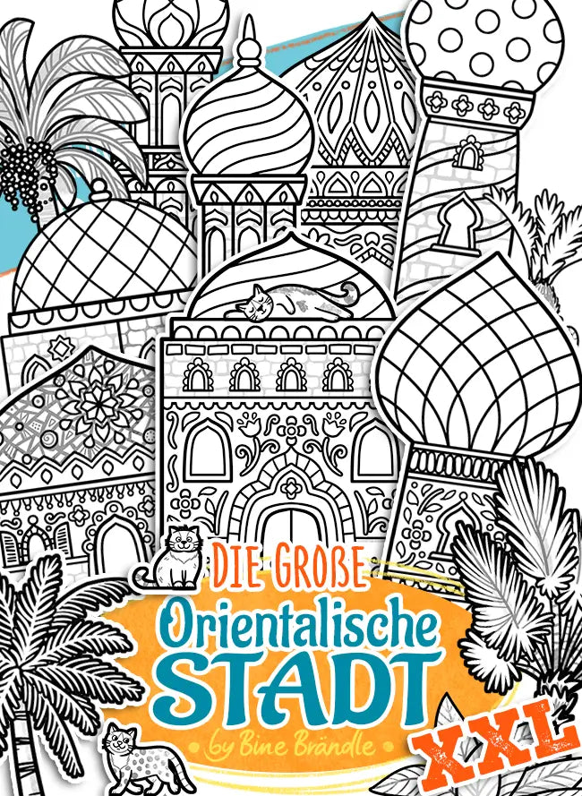 Die große orientalische Stadt