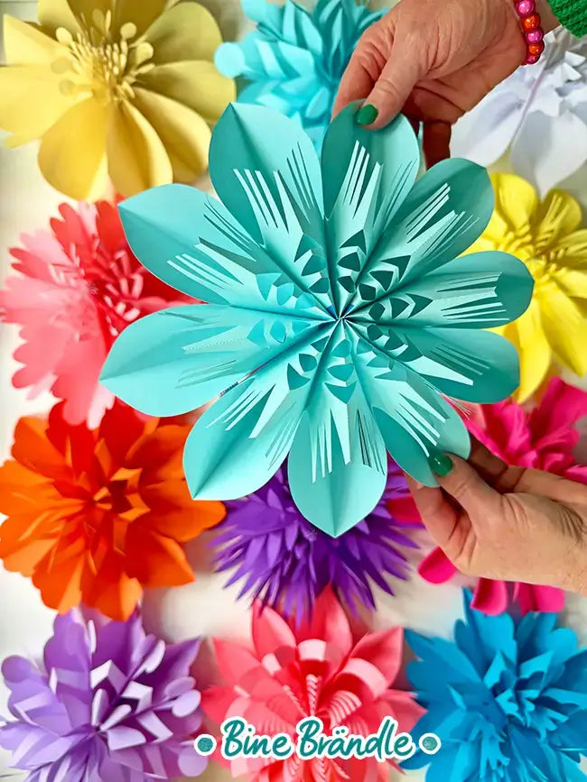 Faltblumen