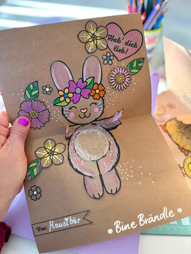 American Greetings Osterkarten – 6 Stück Mit Küken & Häschen, Inkl. Umschläge