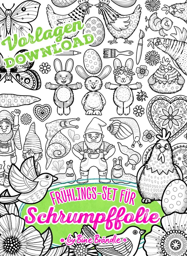 Cover von Schrumpffolien Set Frühling