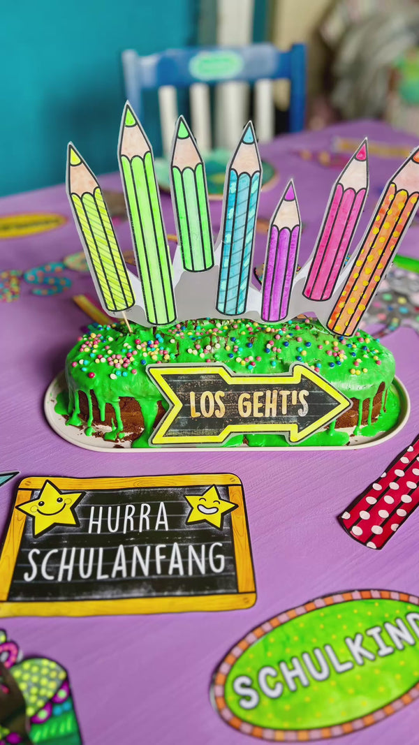 Schultüten Video Schulanfang